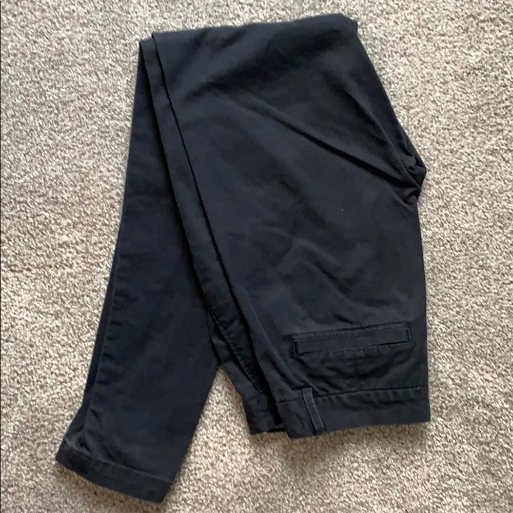 BR navy weekend chino straight leg